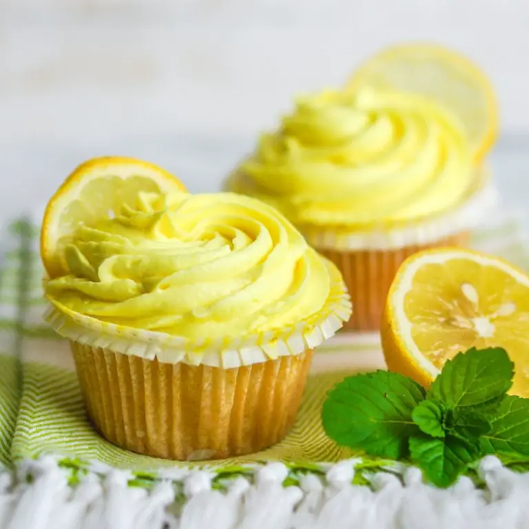 citron smørcreme frosting