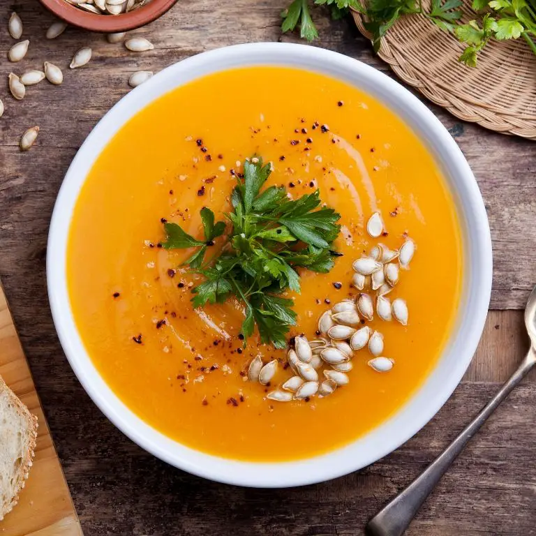 græskarsuppe med kokosmælk