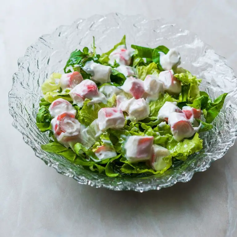 surimi salat skaldyrssalat